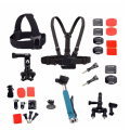 Good Quality Action Camera Chest Strap Head Mount Adapter Camera Kit Accessories Set For Go Pro Hero3 Hero4 3 2 Black Edition